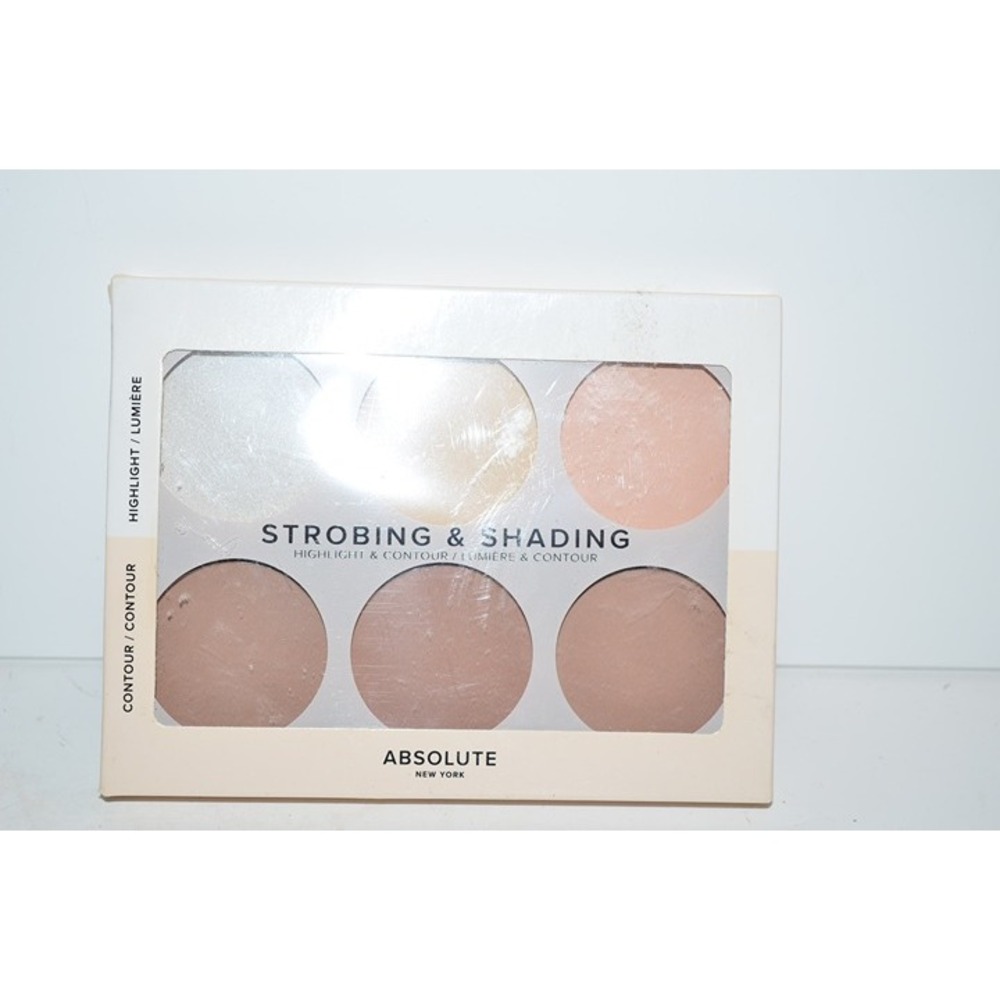 Absolute New York Strobing & Shading Highlight & Contour Palette light medium